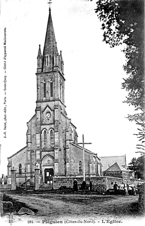 Eglise de Plguien (Bretagne).