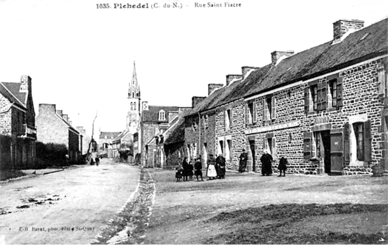 Ville de Pléhédel (Bretagne).
