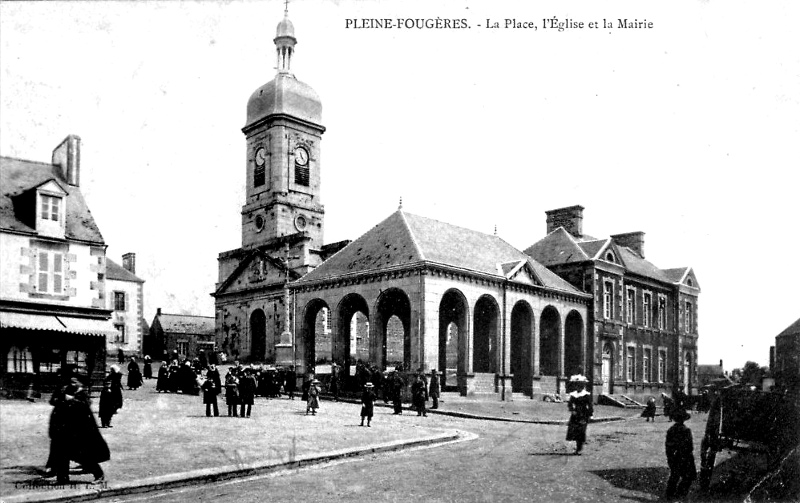 Eglise de Pleine-Fougres (Bretagne).