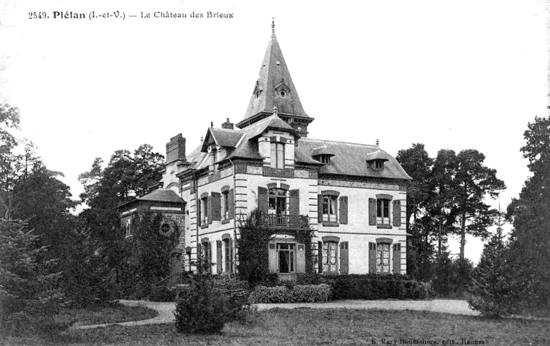 Château de Plélan-le-Grand (Bretagne).