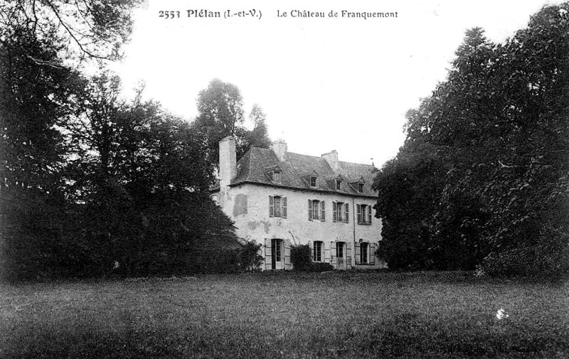 Château de Plélan-le-Grand (Bretagne).