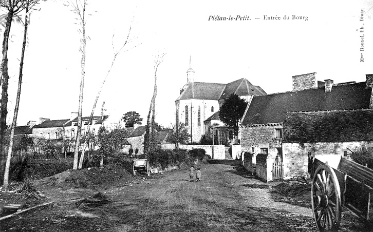 Ville de Plélan-le-Petit (Bretagne).