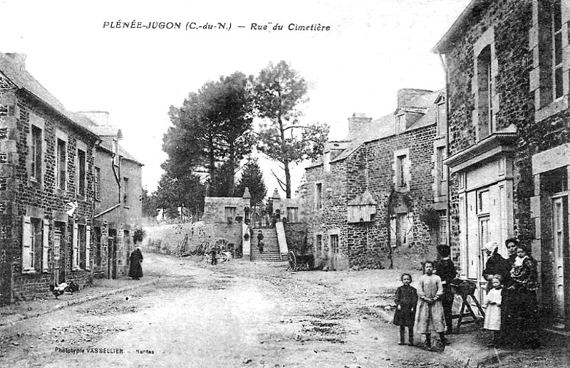 Ville de Plne-Jugon (Bretagne).