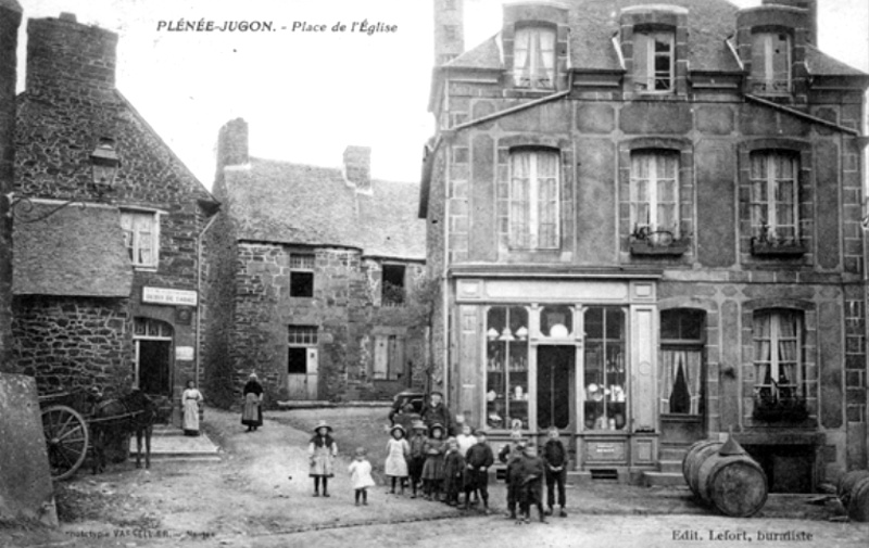 Ville de Plne-Jugon (Bretagne).