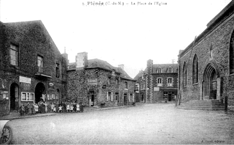 Ville de Plne-Jugon (Bretagne).