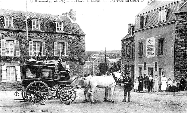 Ville de Plneuf-Val-Andr (Bretagne).