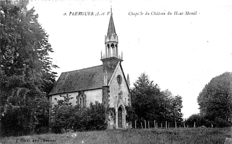 Chapelle du Haut-Mesnil à Plerguer (Bretagne).