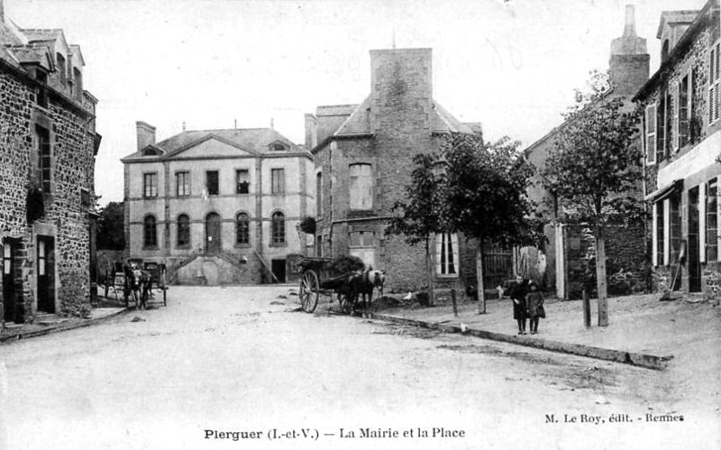 Ville de Plerguer (Bretagne).