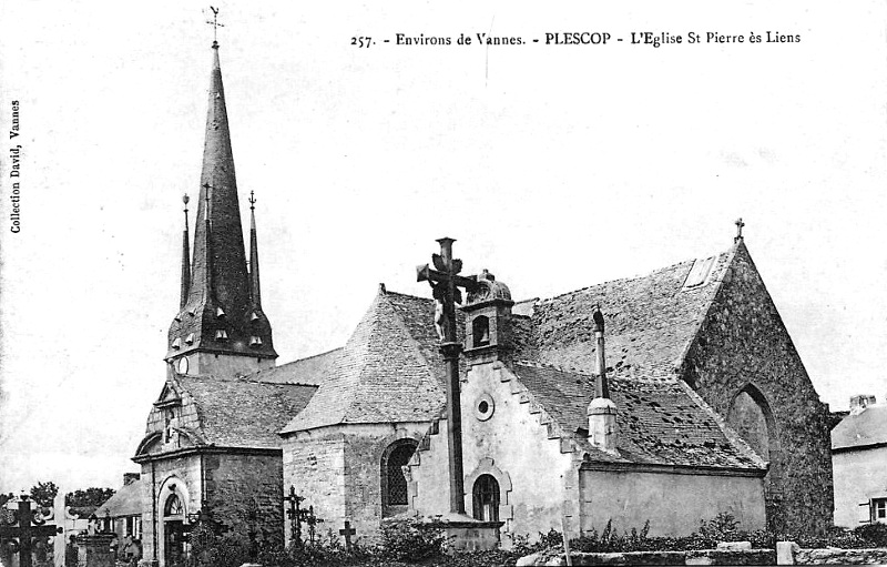Eglise de Plescop (Bretagne).