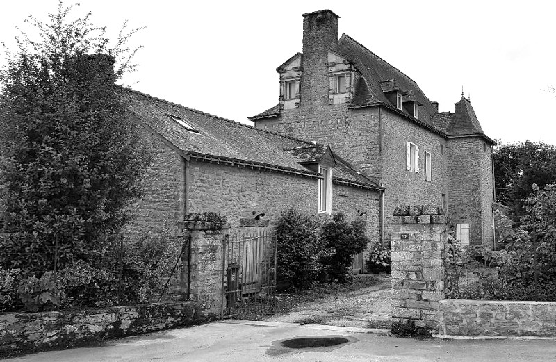 Le presbytre de Plescop (Bretagne).