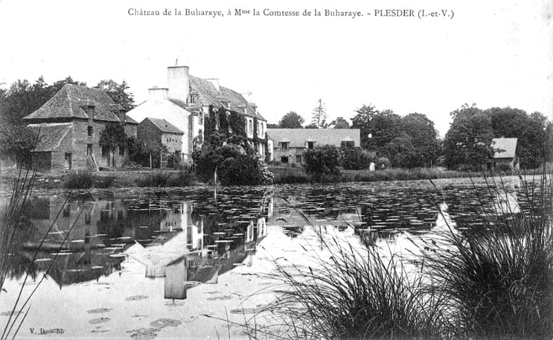 Chteau de la Buharaye  Plesder (Bretagne).