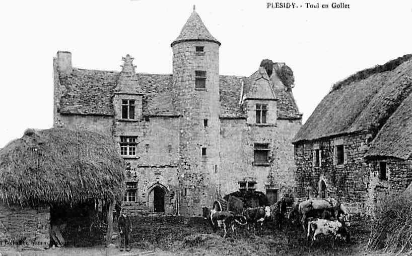 Manoir de Toul-an-Gollet en Plésidy (Bretagne)