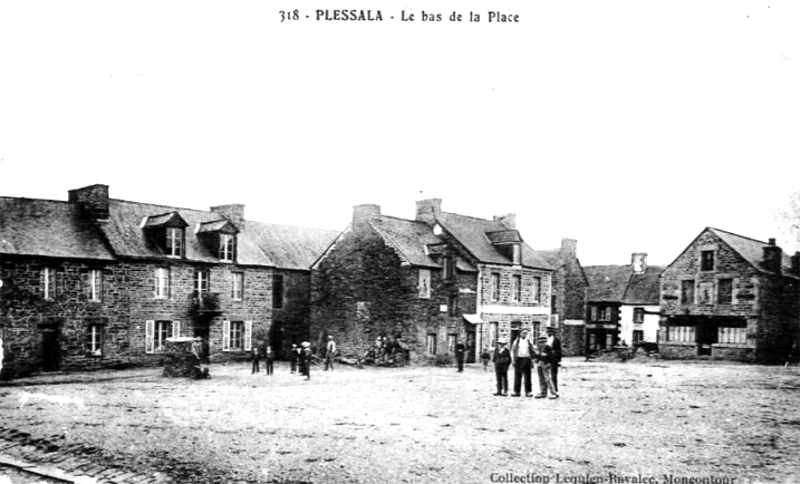 Ville de Plessala (Bretagne).