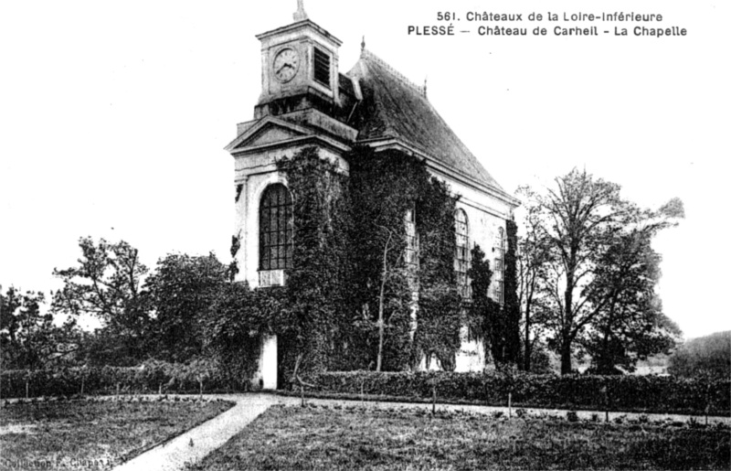 Chapelle de Carheil en Plessé (anciennement en Bretagne).