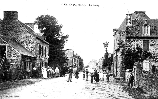 Ville de Plestan (Bretagne).