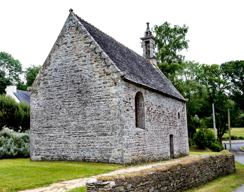 Plestin-les-Grèves (Bretagne) : chapelle de Saint Haran (ou Saint-Garan).