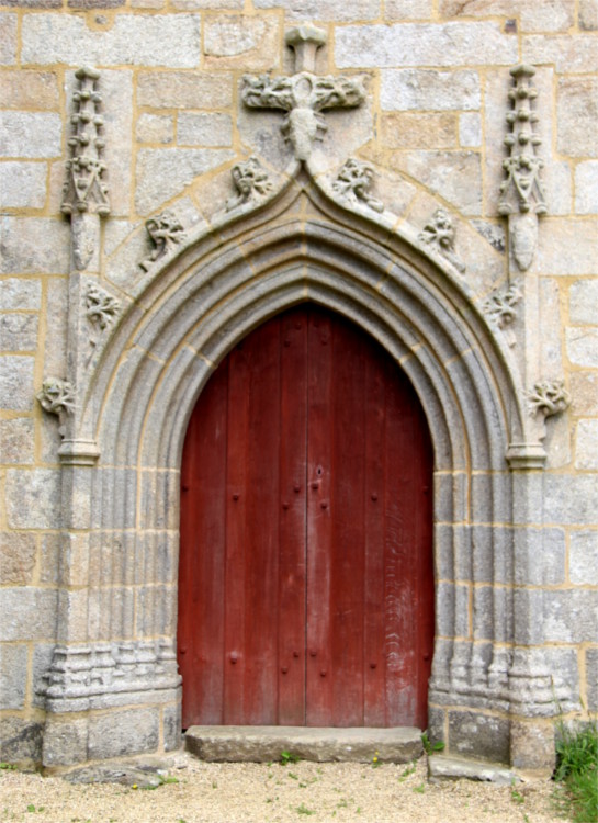 Plestin-les-Grves (Bretagne) : chapelle de Saint-Jagut.