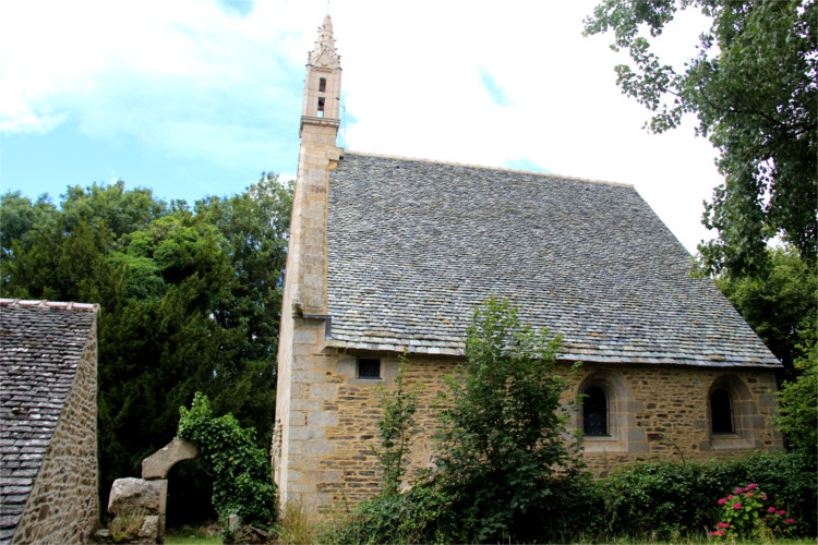 Plestin-les-Grèves (Bretagne) : chapelle de Saint-Jagut.