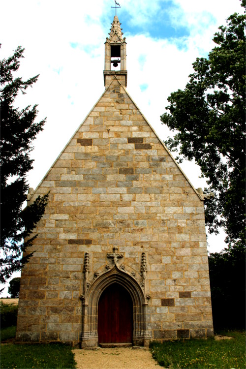 Plestin-les-Grves (Bretagne) : chapelle de Saint-Jagut.