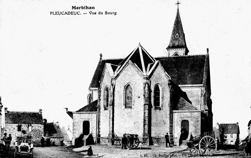 Eglise de Pleucadeuc (Bretagne).