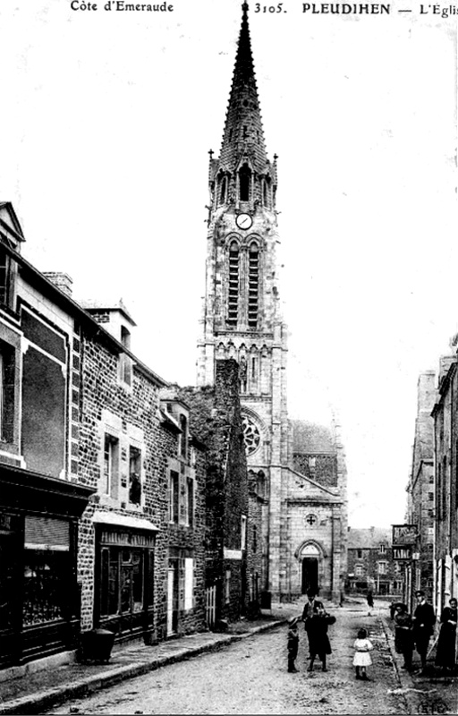 Eglise de Pleudihen-sur-Rance (Bretagne).