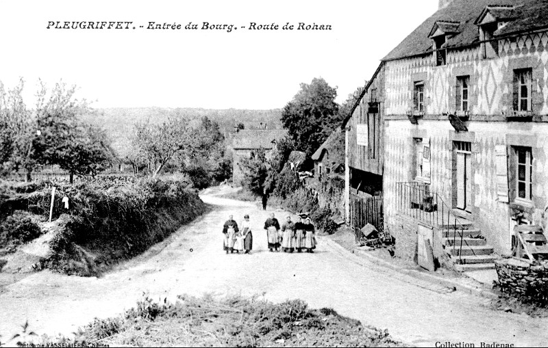 Ville de Pleugriffet (Bretagne).