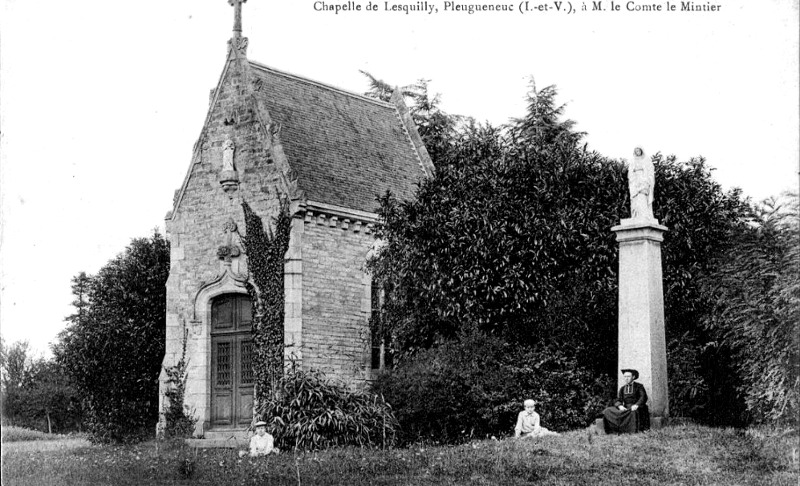 Chapelle de l'Esquily  Pleugueneuc (Bretagne).