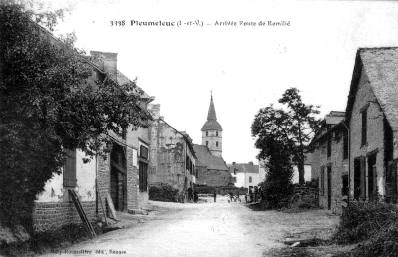 Ville de Pleumeleuc (Bretagne).