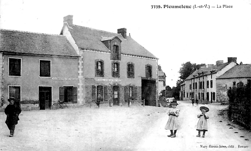 Ville de Pleumeleuc (Bretagne).