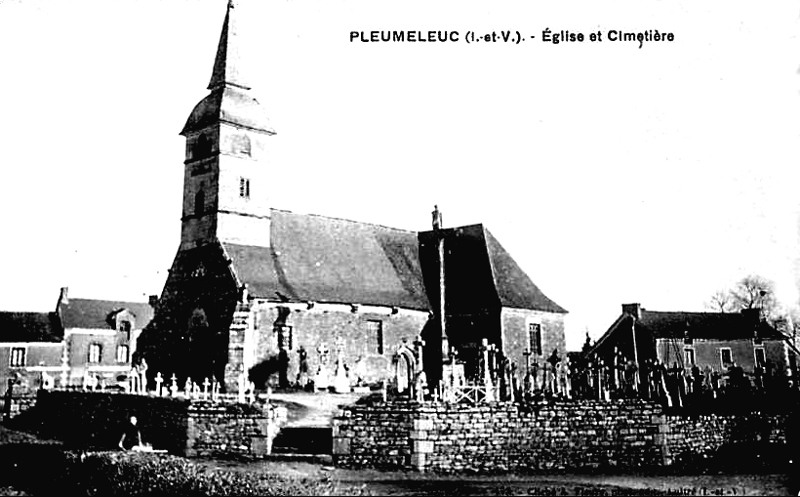 Eglise de Pleumeleuc (Bretagne).