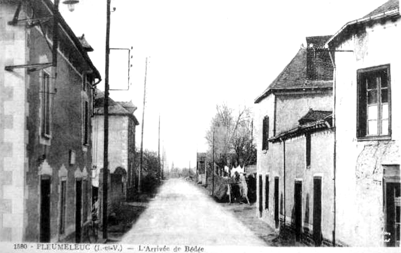 Ville de Pleumeleuc (Bretagne).