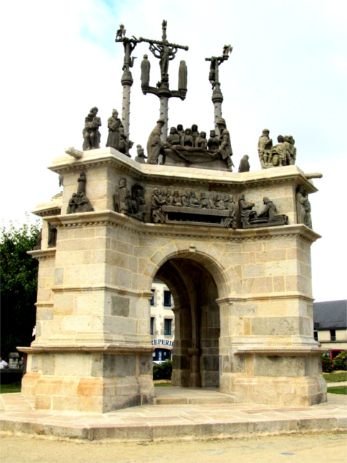 Calvaire de Pleyben (Bretagne).