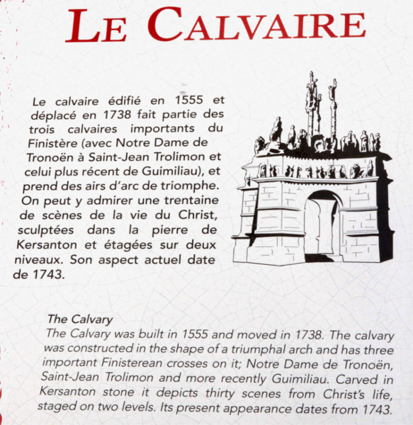 Calvaire de Pleyben (Bretagne).