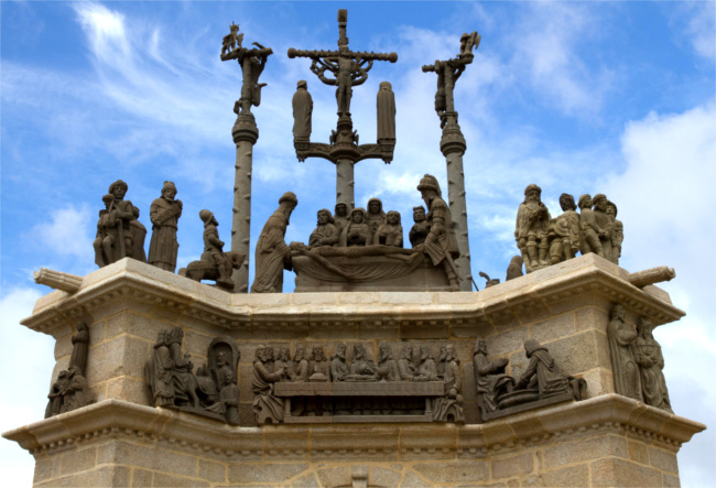 Calvaire de Pleyben (Bretagne).