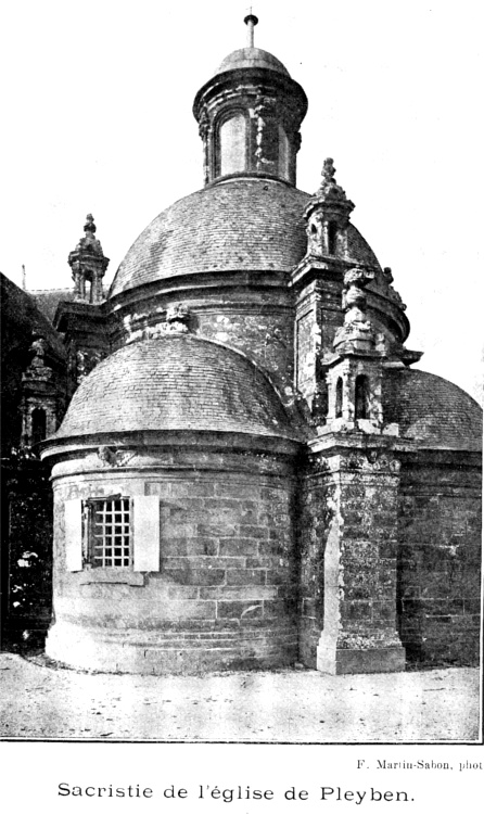 Eglise de Pleyben (Bretagne).