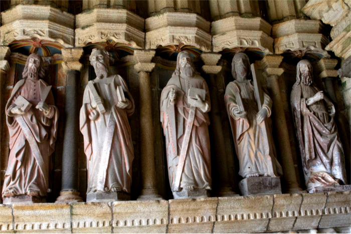 Eglise de Pleyben (Bretagne).