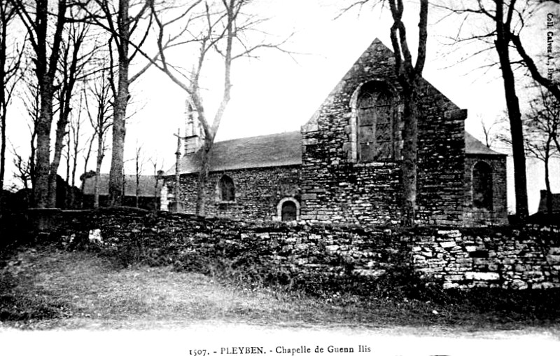 Chapelle de Guenily ou de Guern-Ilis-Penity  Pleyben (Bretagne).