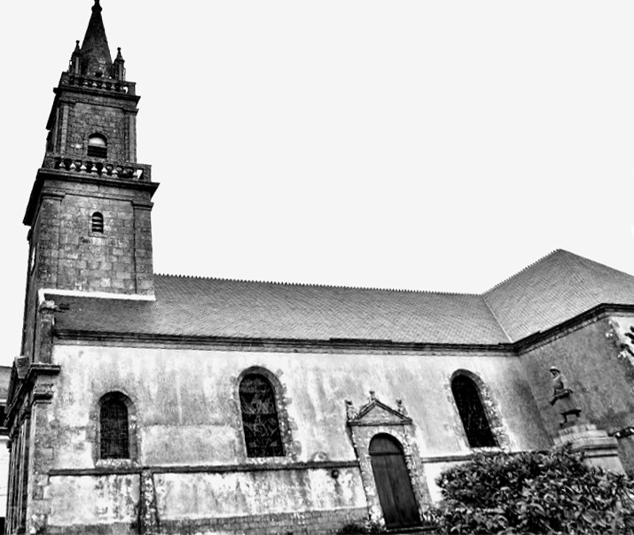 Eglise de Ploemel (Bretagne).