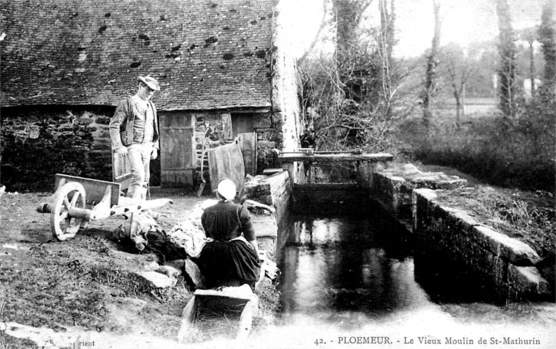 Moulin de Ploemeur (Bretagne).