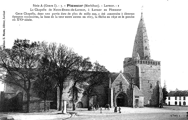 Chapelle de Notre-Dame de Larmor (Bretagne).