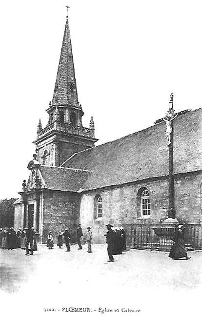 Eglise de Ploemeur (Bretagne).