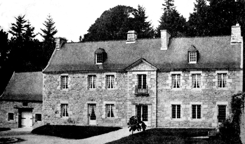 Manoir de Ploërdut (Bretagne).