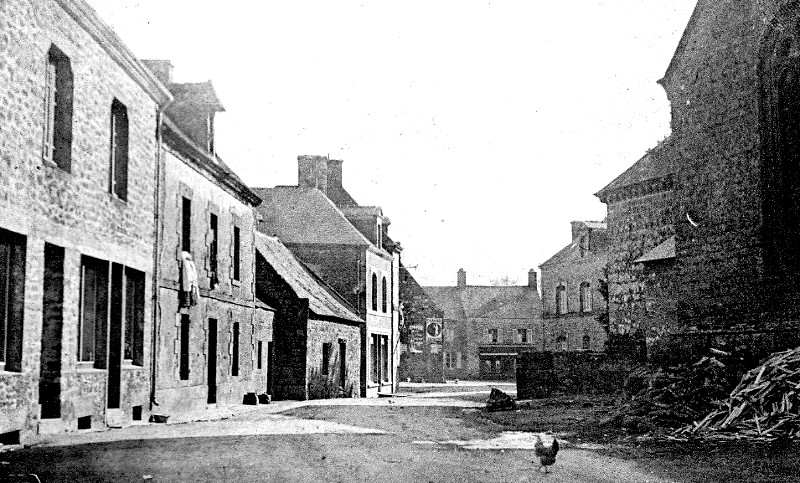 Ville de Ploërdut (Bretagne).
