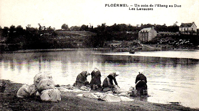 Plormel (Bretagne) : Etang au Duc