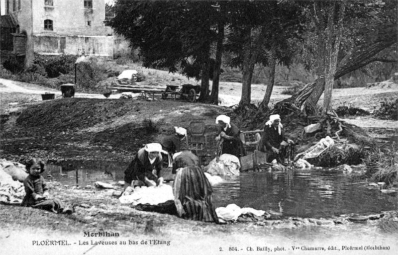 L'étang de Ploërmel (Bretagne)