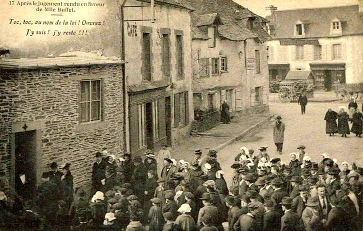 Expulsion des Frres de Plormel (Bretagne)