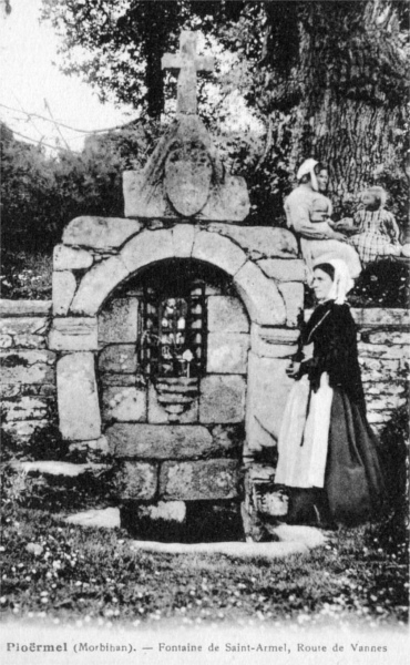 La fontaîne Saint-Armel de Ploërmel (Bretagne)