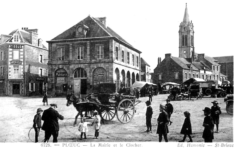 Ville de Ploeuc-sur-Li (Bretagne).