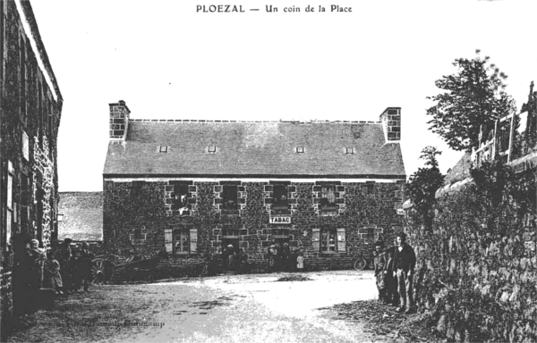 Ville de Ploëzal (Bretagne).