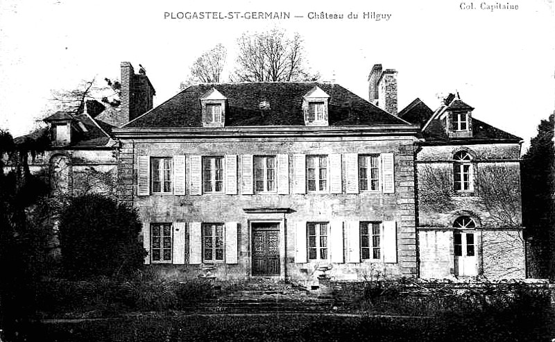 Château de Plogastel-Saint-Germain (Bretagne).